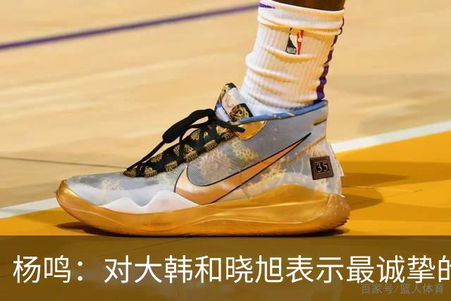 杨鸣：对大韩和晓旭表示最诚挚的感谢和尊重